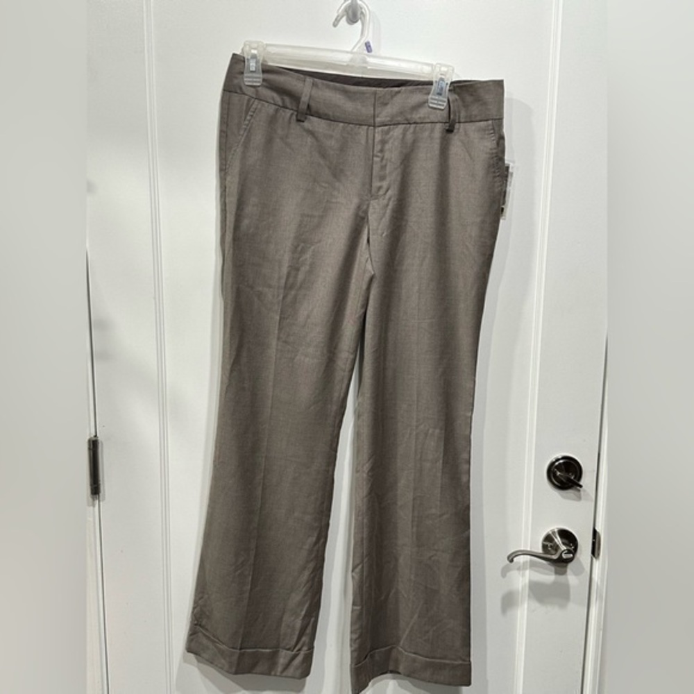 Brown Cuffed Trousers